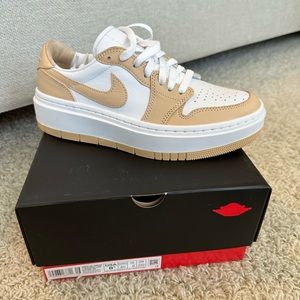 New in Box Nike Air Jordan 1 Elevate Low White Onyx US W 8.5